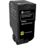 Lexmark 74C5SY0 7.000 Sayfa Yellow Sarı Toner CS720-725 CX725 - Çok Renkli
