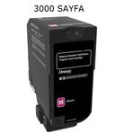 Lexmark CS725-CX725-CS720-74C50M0 Kırmızı Muadil Toner