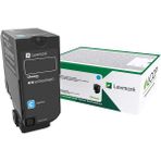 Lexmark CS727-75B50C0 Mavi Orijinal Toner
