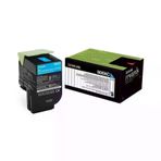Lexmark CX510-80C8XC0 Mavi Orijinal Toner