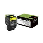 Lexmark CX510-80C8XY0 Sarı Orijinal Toner