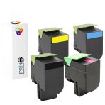 Lexmark CX510DHE 4 Renk 2500 Baskı Avantaj Paket Muadil Toner