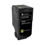 Lexmark CX725 84C5HY0 Sarı Toner