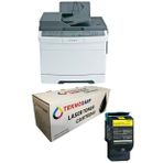 Lexmark X543 Sarı Muadil Toner