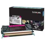 Lexmark X748-X748H1MG Kırmızı Orijinal Toner