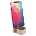 Lexon City Gold Kablosuz Şarj Cihazı ve Bluetooth Hoparlör