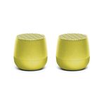Lexon Taşınabilir mini Bluetooth hoparlör MINO TWIN selfie fonksiyonlu, açık yeşil