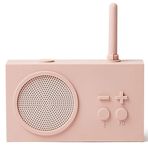 Lexon Tykho 3 Pembe Radyo ve Bluetooth Hoparlör