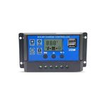 Lexron 12-24 Volt 10 Amper Güneş Paneli Şarj Kontrol Devresi