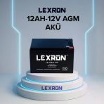 Lexron 12 AH-12V Agm Kuru Tip Akü
