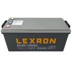 Lexron 12 V 105Ah Deep Cycle Nano Carbon Jel Akü