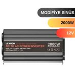 Lexron 1200 W Watt 12V Modifiye Sinus Inverter