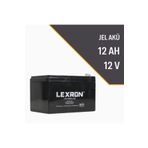 Lexron 12A - 12V Kuru Tip Akü (Agm Akü)