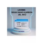 Lexron 12V 160AH DEEP CYCLE SOLAR JEL AKÜ