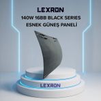 Lexron 140W 16BB Black Series Topcon Güneş Paneli - Alüminyum