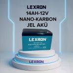 Lexron 14Ah 12V Nano Karbon Jel Akü