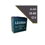 Lexron 24 AH 12V JEL AKÜ LEXRON