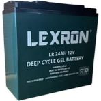 Lexron 24AH 12V Jel Akü - Renkli