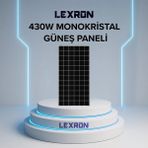 Lexron 285W Half Cut Topcon Monokristal Güneş Paneli Karavan Özel Üretim - Alüminyum