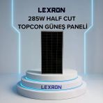 Lexron 285W Monokristal Half-Cut Topcon Güneş Paneli - Karavan Özel Üretim