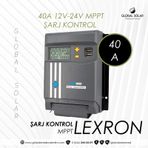LEXRON 40 AMPER 12V -24V MPPT SOLAR ŞARJ KONTROL CİHAZI