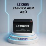 Lexron 7Ah-12V Agm Kuru Tip Akü