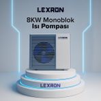 Lexron 8 Kw Monoblok Isı Pompası - Renkli