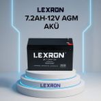 Lexron 9 Ah-12V Agm Kuru Tip Akü
