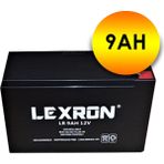 Lexron 9AH Amper 12V Agm Akü