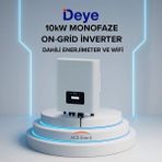 Lexron Deye 10KW On-Grid Monofaze Invertör - Siyah
