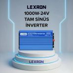 Lexron - İnges 1000 Watt Tam Sinüs İnverter - 24 Volt İnvertör - 220 Volt Çevirici