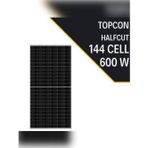 Lexron Topcon Half Cut 600 W Güneş Paneli