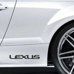 Lexus Yapıştırma Marşpiyel Yazısı Sticker 2 Adet