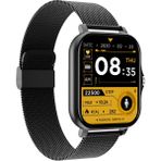 Leyan Creation Yeni Çelik Akıllı Saatler Tam Dokunmatik Spor Akıllı Izle Erkekler/kadınlar Kalp Hızı Spor Izci Tüm Telefonlar Için Bluetooth Çağrı Kol Saati (Yurt Dışından) - Siyah - 49 mm