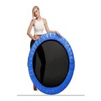 Leyaton 102 cm 40 inç Mavi Deluxe Trambolin