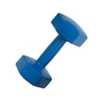 Leyaton 5 kg Tek Mavi Dambıl Ağırlık