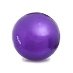 Leyaton 55cm Pilates Topu Pompa Hediyeli Asorti Fitness Pilates Spor