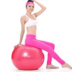 Leyaton 65 Cm Fitilli Pilates Topu Pembe Ve Pompa