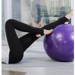 Leyaton 75 Cm Mor Dura-Strong Deluxe Pilates Topu