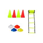 Leyaton Antrenman Seti 4 Metre Merdiven + Huni + Küçük Çanak