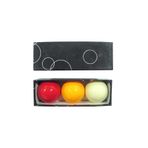 Leyaton Bilardo 3 Bant Topu Siyah Tek Ebat, Tek Ebat, 1233PCS, SİYAH2