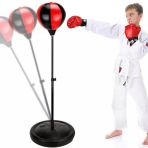 Leyaton Boks Seti 90-120 Cm Refleks Topu Eldiven Hediye Lyt-112