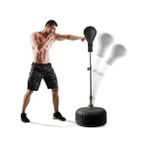 Leyaton Boks Standı Punching Ball 120CM ile 156CM Yükseklik Ayarlı - Siyah