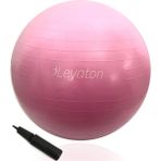 Leyaton Büyük Boy Pilates Topu 75 Cm Pompa Hediyeli