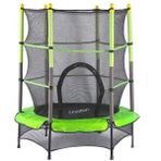 Leyaton Çocuk Trambolini Fileli Trambolin 120 Cm Çap Yeşil