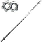Leyaton Düz Bar 120 cm Krom Halter Ağırlık Barı