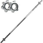 Leyaton Düz Bar 120 cm Krom Halter Ağırlık Barı