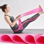 Leyaton Pilates Bandı 150X15 cm (Hafif) Fuşya