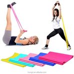 Leyaton Pilates Bandı Plates Egzersiz Direnç Lastiği 1 Adet (YEŞİL)