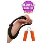 Leyaton Power Wrist Bilek Ve Ön Kol Güçlendirme Aleti Kas Yapma Çalıştırma Spor Egzersiz Aleti El Yayı